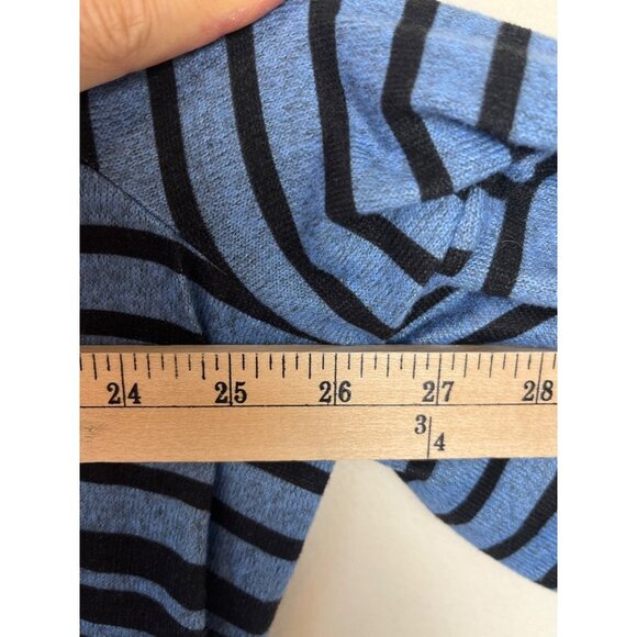Catherines Duet Top Blouse‎ blue stripe size 1X - Picture 6 of 7